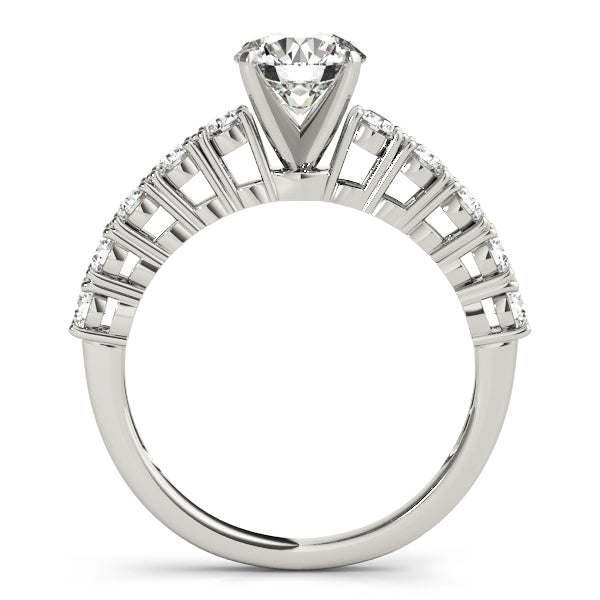 Single Row Prong Set Diamond Engagement Ring · 0.60 ct tw