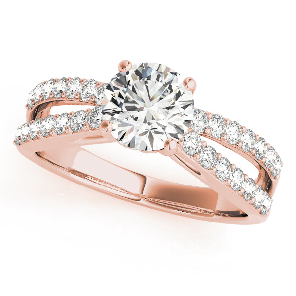 Round Multi-Row Diamond Engagement Ring · 1.42 ct tw