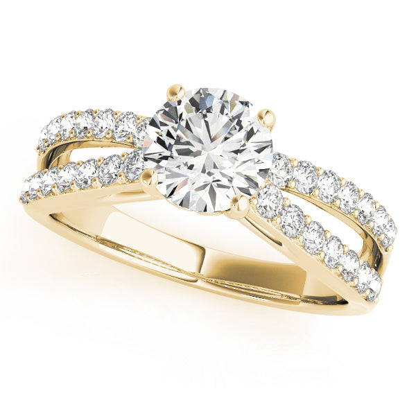Round Multi-Row Diamond Engagement Ring · 1.42 ct tw