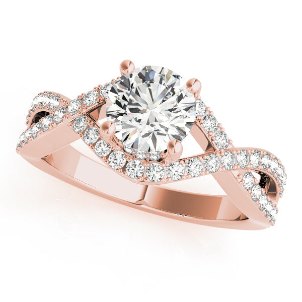 Round Multi-Row Diamond Engagement Ring · 1.53 ct tw