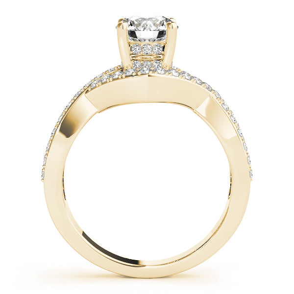 Round Multi-Row Diamond Engagement Ring · 1.53 ct tw