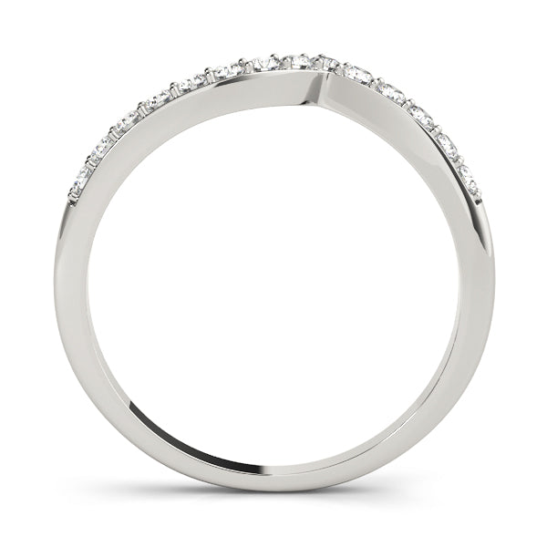 Curved Diamond Wedding Band · 0.35 ct tw