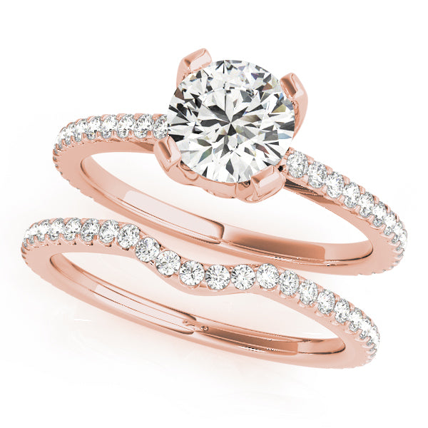 Round Single Row Prong Set Diamond Engagement Ring · 2.23 ct tw