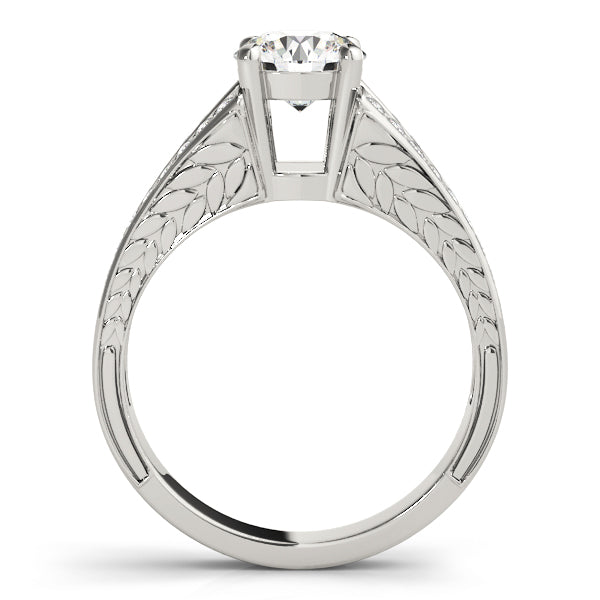 Round Antique Diamond Engagement Ring · 1.24 ct tw