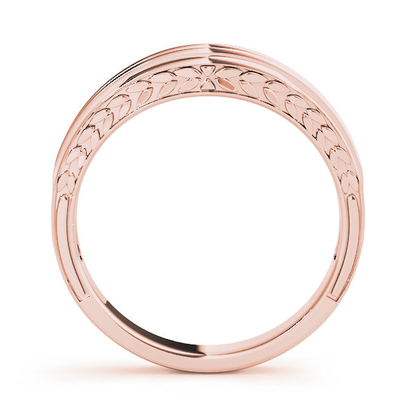 Curved Diamond Wedding Band · 0.14 ct tw