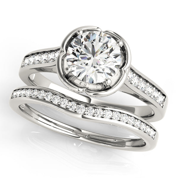 Single Row Prong Set Diamond Engagement Ring · 0.29 ct tw