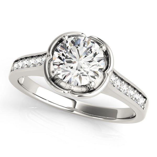 Single Row Prong Set Diamond Engagement Ring · 0.29 ct tw