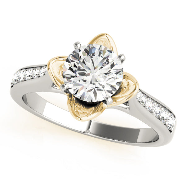 Single Row Prong Set Diamond Engagement Ring · 0.41 ct tw