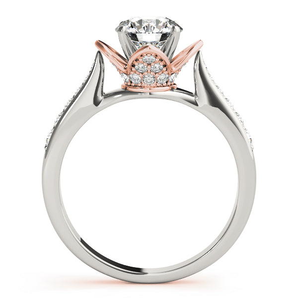Single Row Prong Set Diamond Engagement Ring · 0.41 ct tw