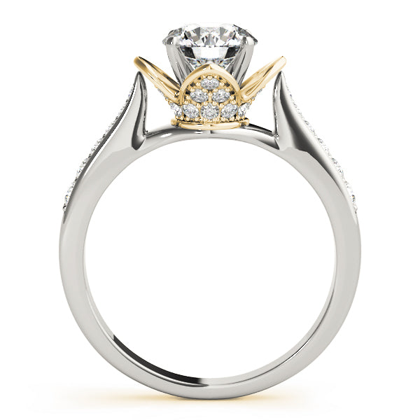 Single Row Prong Set Diamond Engagement Ring · 0.41 ct tw