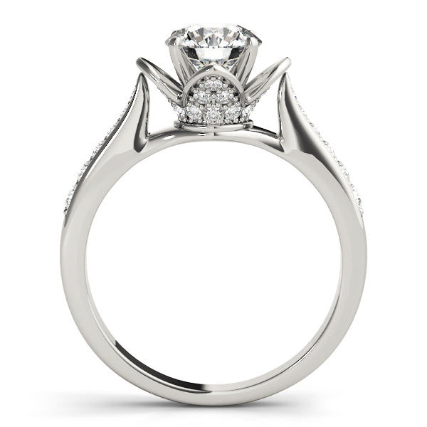 Single Row Prong Set Diamond Engagement Ring · 0.41 ct tw
