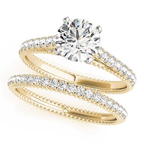Single Row Prong Set Diamond Engagement Ring · 0.20 ct tw