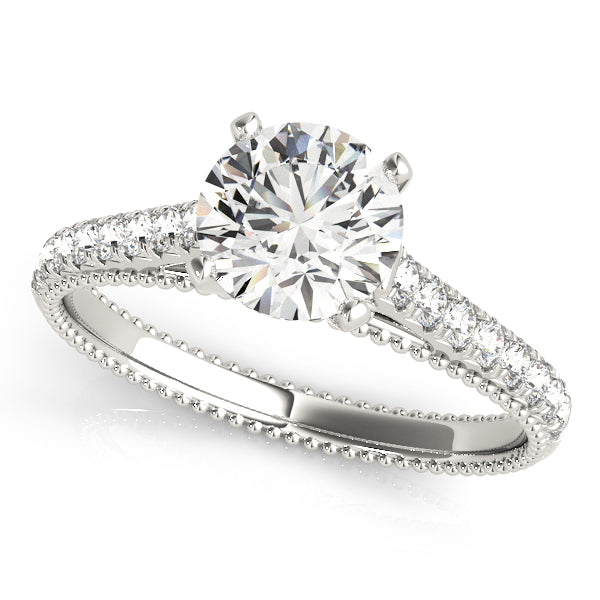 Single Row Prong Set Diamond Engagement Ring · 0.20 ct tw