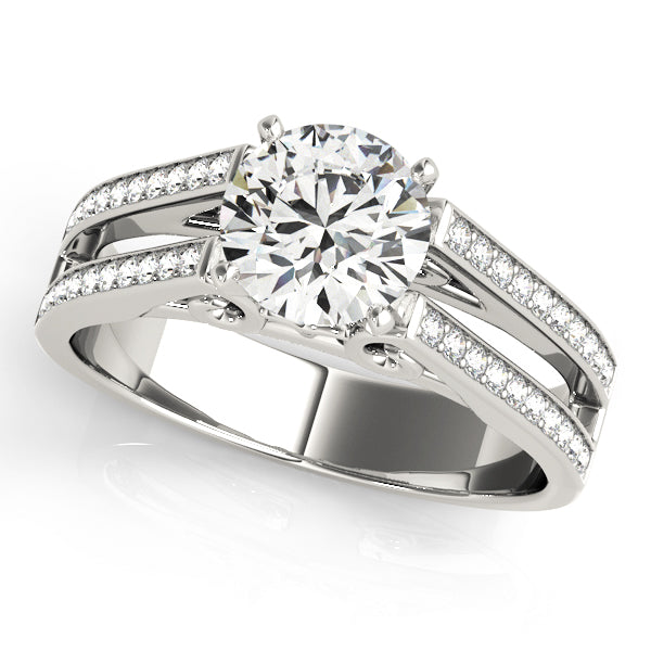 Multi-Row Diamond Engagement Ring · 0.24 ct tw