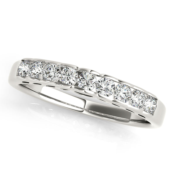 Channel Set Diamond Wedding Band · 0.32 ct tw
