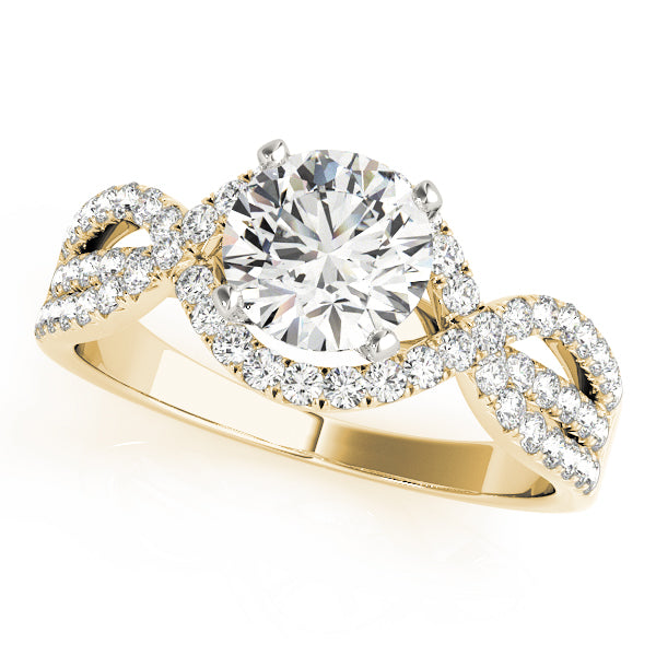 Multi-Row Diamond Engagement Ring · 0.33 ct tw