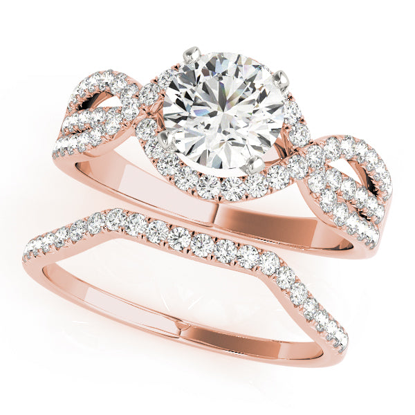 Multi-Row Diamond Engagement Ring · 0.33 ct tw