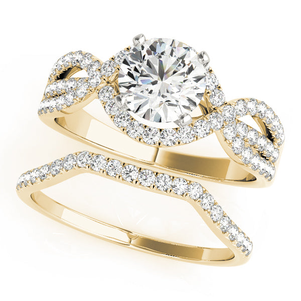 Multi-Row Diamond Engagement Ring · 0.33 ct tw