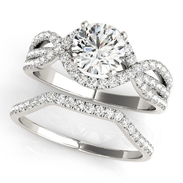 Multi-Row Diamond Engagement Ring · 0.33 ct tw