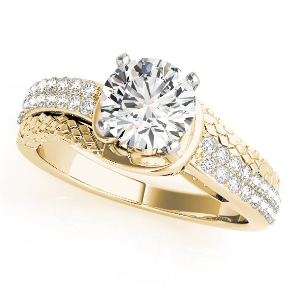 Multi-Row Diamond Engagement Ring · 0.26 ct tw