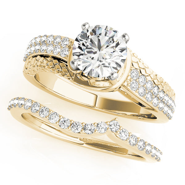 Multi-Row Diamond Engagement Ring · 0.26 ct tw