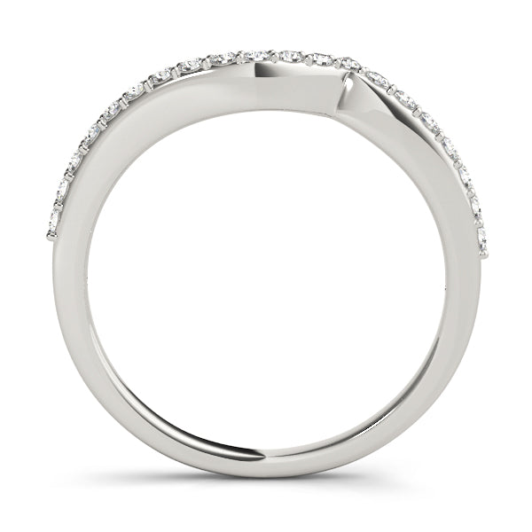 Curved Diamond Wedding Band · 0.20 ct tw