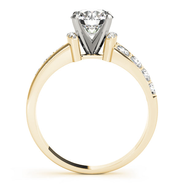 Single Row Prong Set Diamond Engagement Ring · 0.39 ct tw