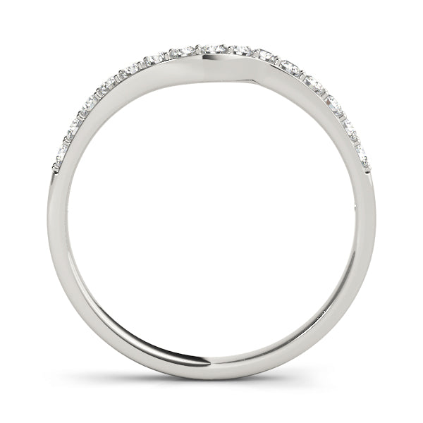 Curved Diamond Wedding Band · 0.23 ct tw