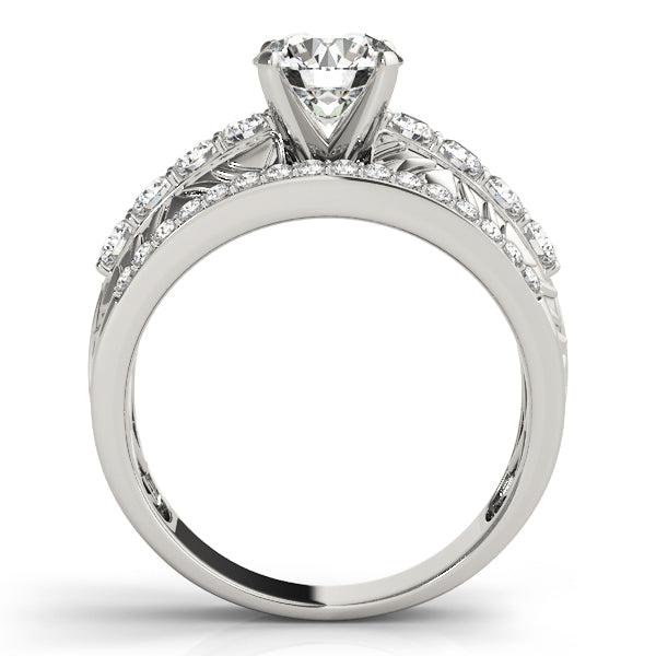 Multi-Row Diamond Engagement Ring · 0.72 ct tw