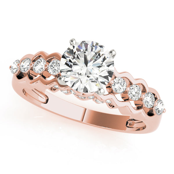 Single Row Prong Set Diamond Engagement Ring · 0.31 ct tw