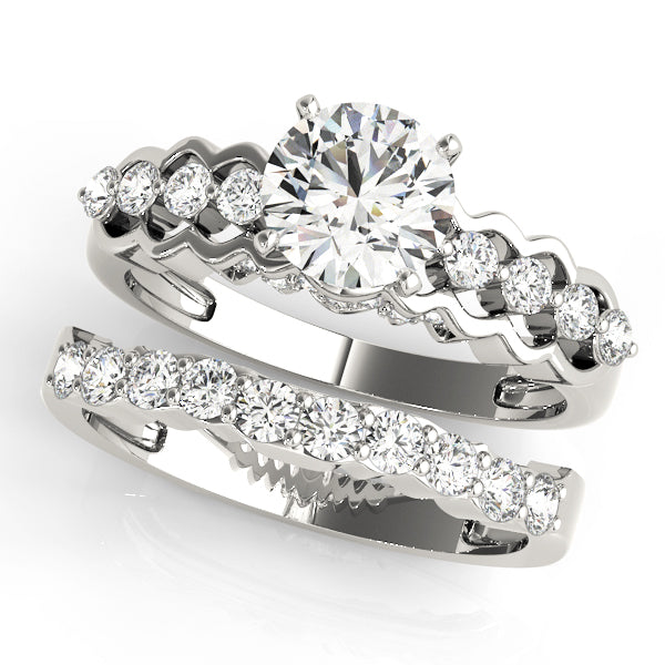 Single Row Prong Set Diamond Engagement Ring · 0.31 ct tw