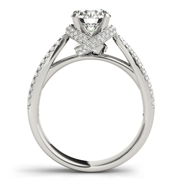 Multi-Row Diamond Engagement Ring · 0.48 ct tw