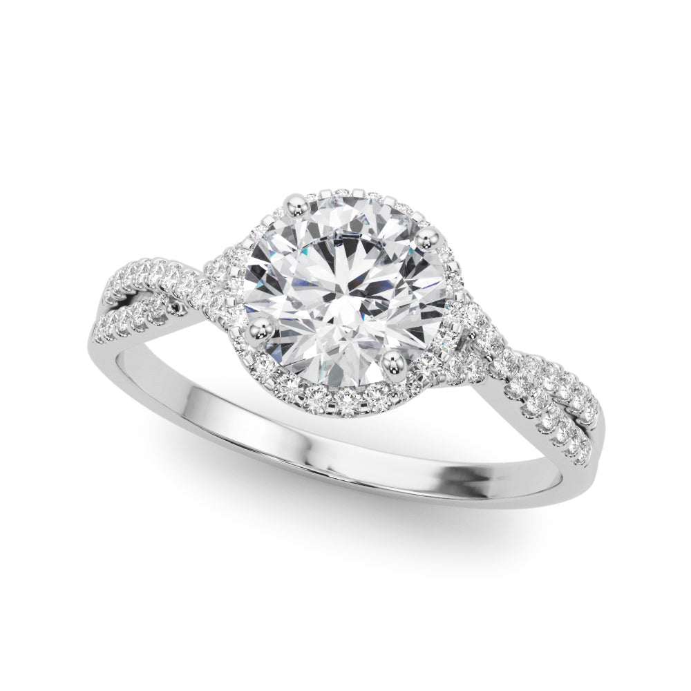 Multi-Row Diamond Engagement Ring · 0.26 ct tw