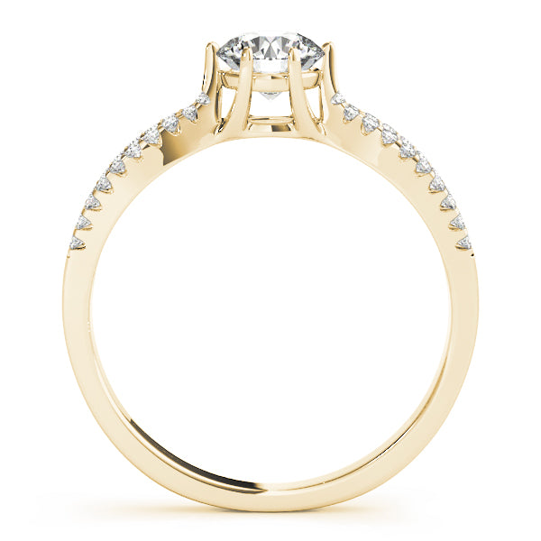 Round Multi-Row Diamond Engagement Ring · 1.15 ct tw