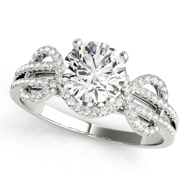 Multi-Row Diamond Engagement Ring · 0.24 ct tw