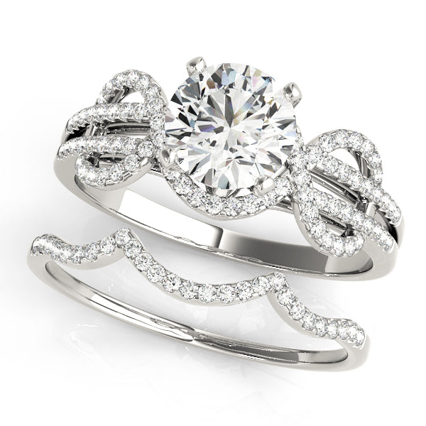 Multi-Row Diamond Engagement Ring · 0.25 ct tw