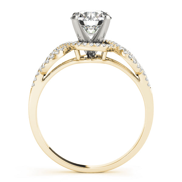 Multi-Row Diamond Engagement Ring · 0.24 ct tw