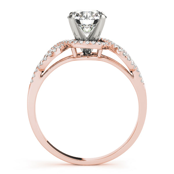 Multi-Row Diamond Engagement Ring · 0.24 ct tw