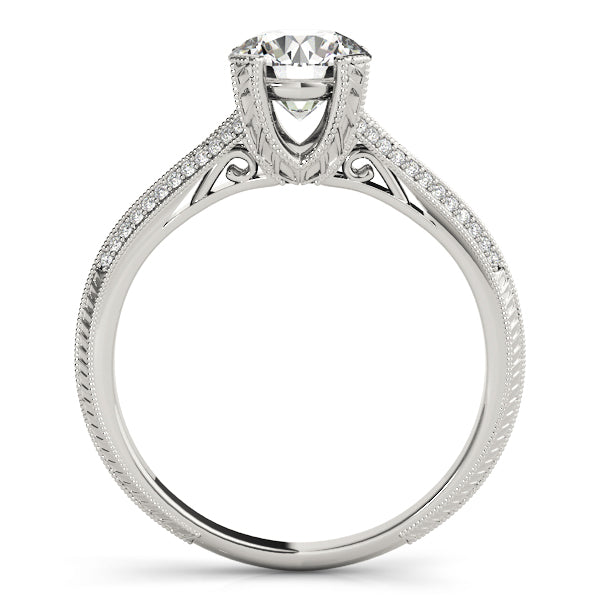 Round Multi-Row Diamond Engagement Ring · 0.89 ct tw