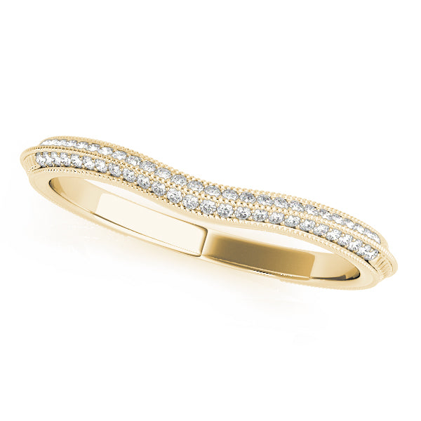 Pave Diamond Wedding Band · 0.16 ct tw