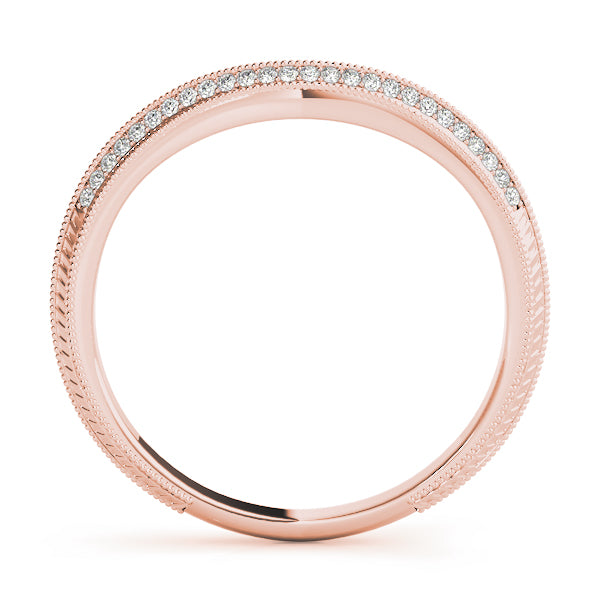 Pave Diamond Wedding Band · 0.16 ct tw