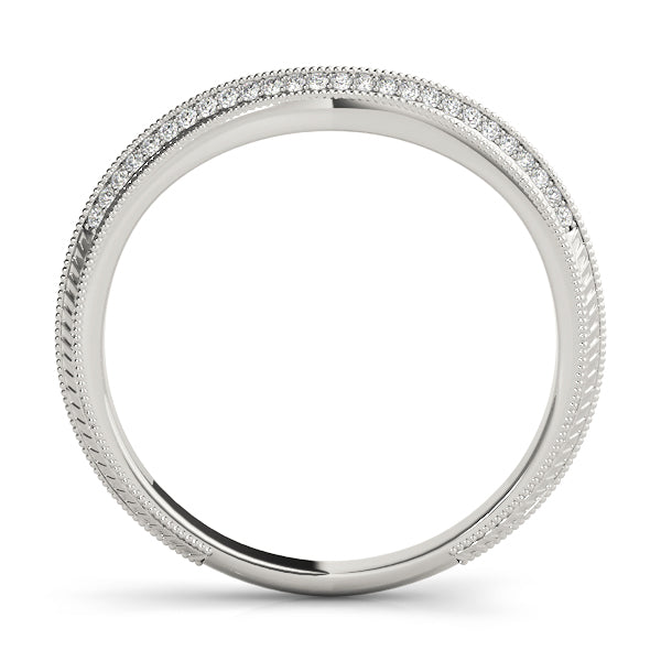 Pave Diamond Wedding Band · 0.16 ct tw