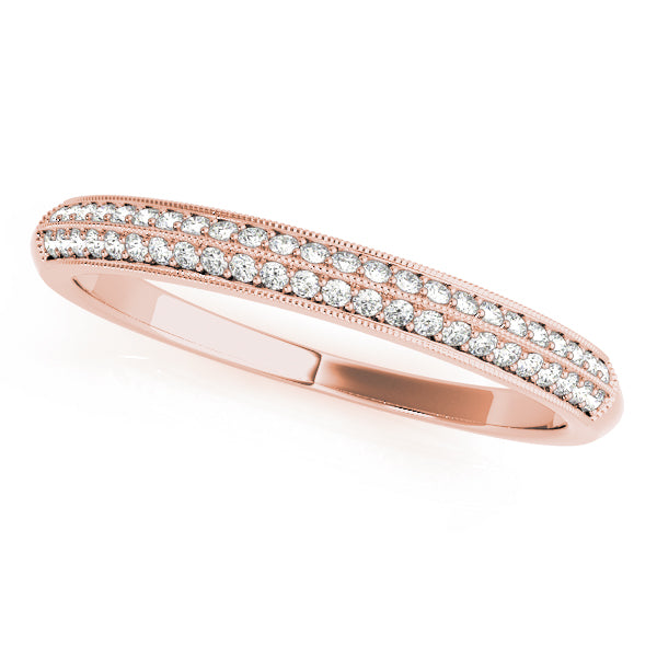 Pave Diamond Wedding Band · 0.18 ct tw