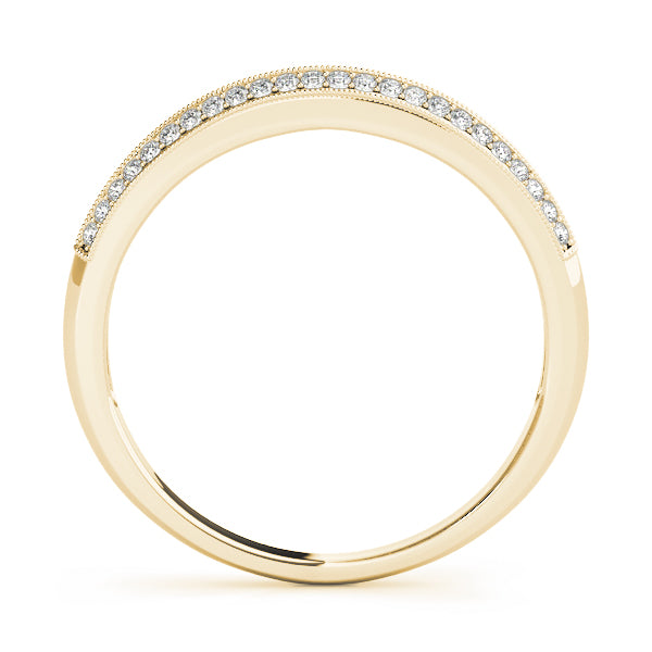 Pave Diamond Wedding Band · 0.19 ct tw