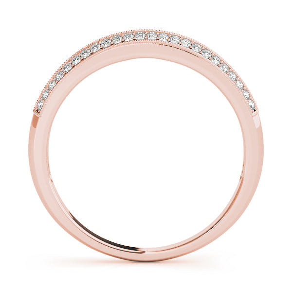 Pave Diamond Wedding Band · 0.19 ct tw