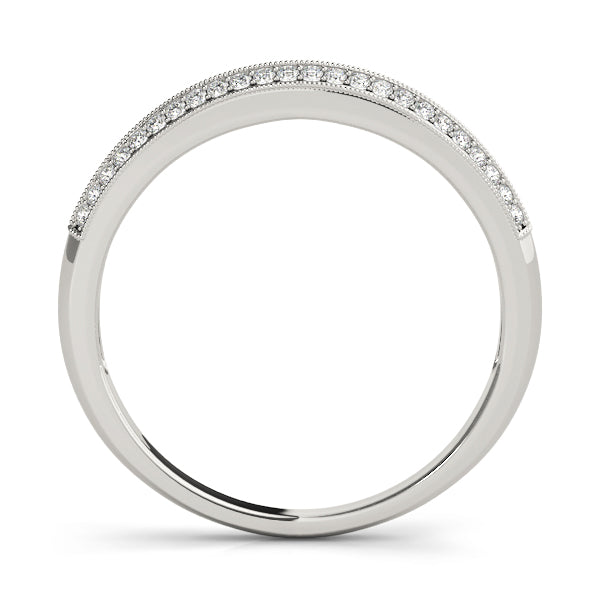 Pave Diamond Wedding Band · 0.19 ct tw