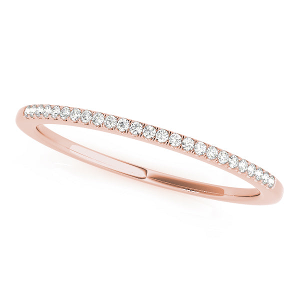 Prong Set Diamond Wedding Band · 0.10 ct tw