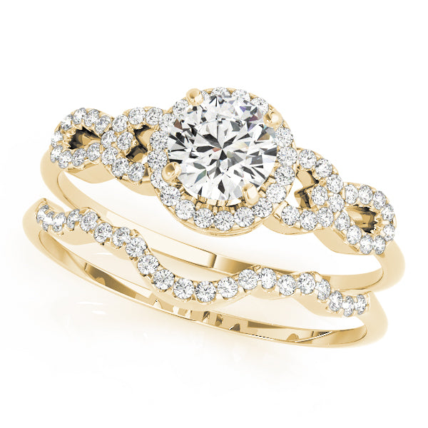 Multi-Row Diamond Engagement Ring · 0.20 ct tw