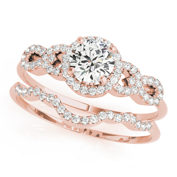 Multi-Row Diamond Engagement Ring · 0.22 ct tw