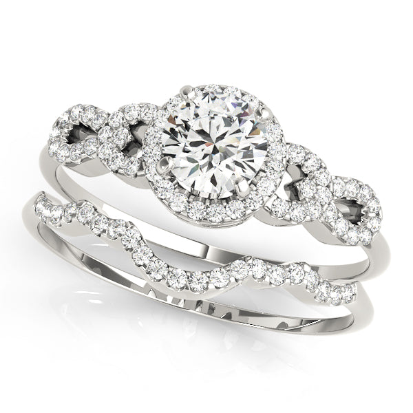Multi-Row Diamond Engagement Ring · 0.22 ct tw
